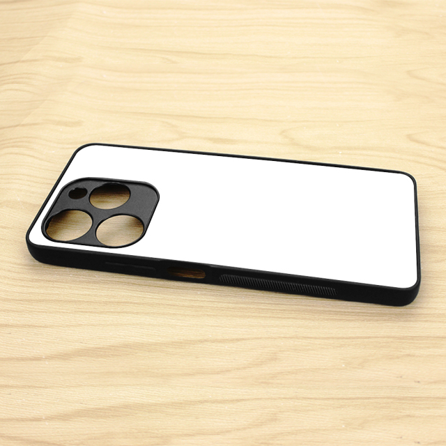 Smooth Sides!!! For Tecno Spark 10 Series Sublimation 2D TPU Silicone Phone Case Cover With Aluminum Insert