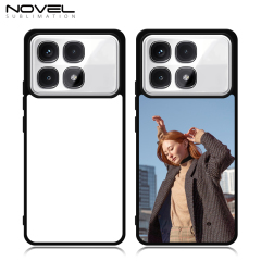 New Arrival Sublimation blank 2D TPU Phone Case for Redmi K70/K70 Pro,K70E,K60 DIY Shell With Aluminum Sheet