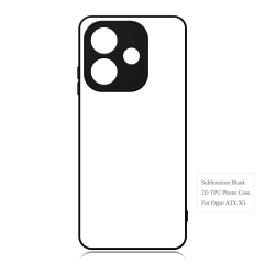 New arrival!!! For Oppo A3X 5G,Oppo A3 Pro 5G Sublimation 2D TPU Case Cover With Aluminum Insert