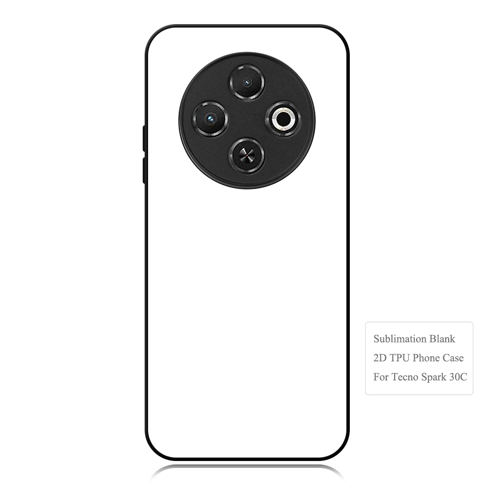 For Tecno Spark 30,Tecno Spark 30 5G,Spark 20 Pro+,Tecno Camon 30,Tecno Camon 40 Sublimation 2D TPU Phone Case Cover With Aluminum Insert
