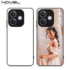 New arrival!!! For Oppo A3X 5G,Oppo A3 Pro 5G Sublimation 2D TPU Case Cover With Aluminum Insert