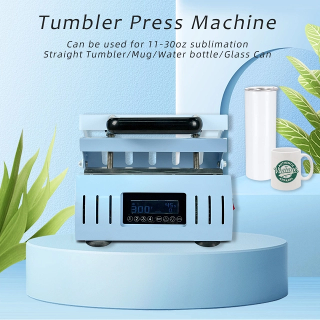 Sublimation 11oz-30oz Straight Mug Heat Press Machine Straight Cup Machine
