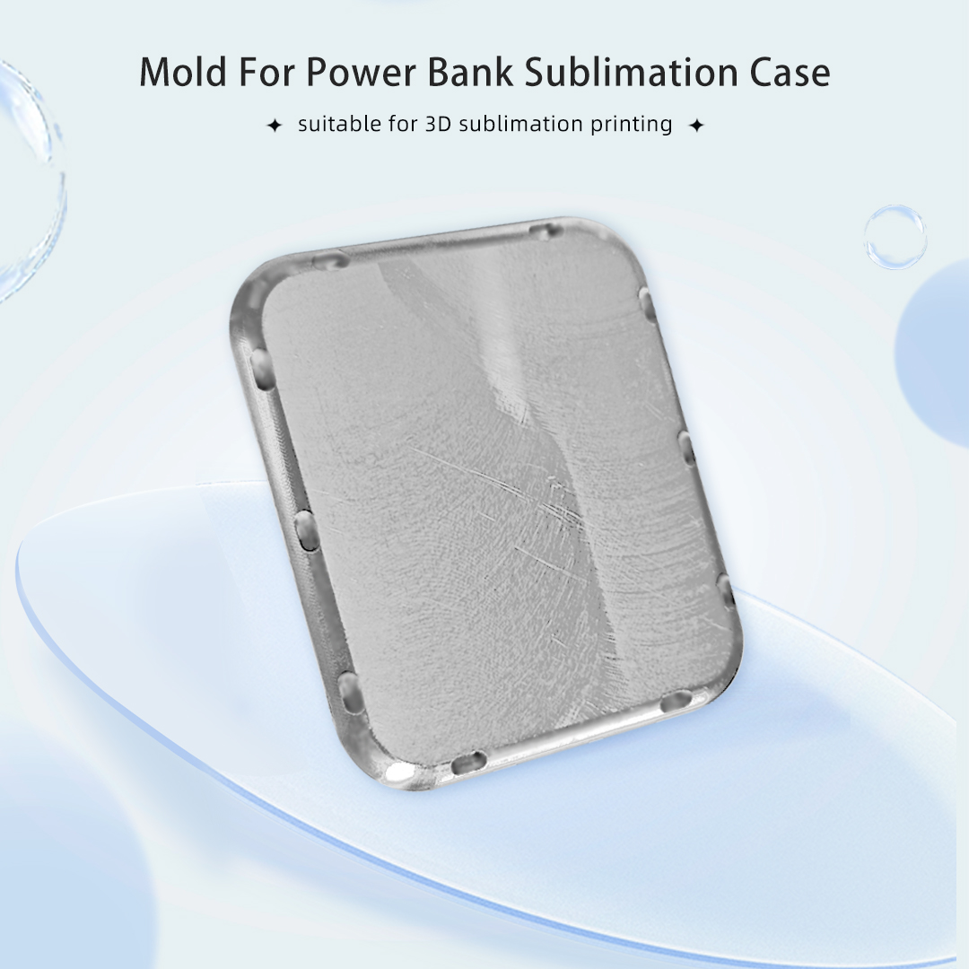 Sublimation Blank Wireless Power Bank Mold Power Bank for iPhone 12/13/14/15 Mold