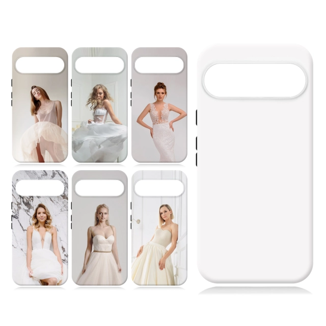 New Arrival 3D 2in1 Film Case Sublimation Cover Customized DIY Cell Phone Case for Google 9 Series