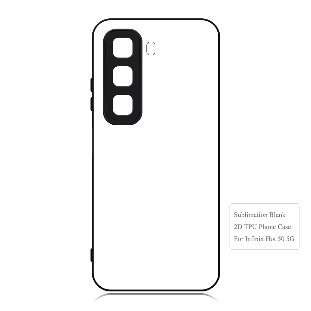 Sublimation 2D TPU Phone Case for Infinix Hot 10 Lite,Infinix Hot 30 Play,Infinix Hot 50 Series with Aluminum Insert