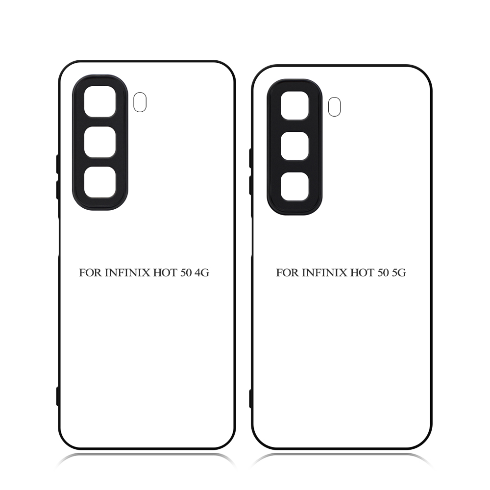 Sublimation 2D TPU Phone Case for Infinix Hot 10 Lite,Infinix Hot 30 Play,Infinix Hot 50 Series with Aluminum Insert