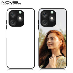 Smooth Sides!!! For Itel A50,Itel A70 4G 2D TPU Phone Case Soft Silicone Phone Shell With Aluminum Insert For Sublimation Printing