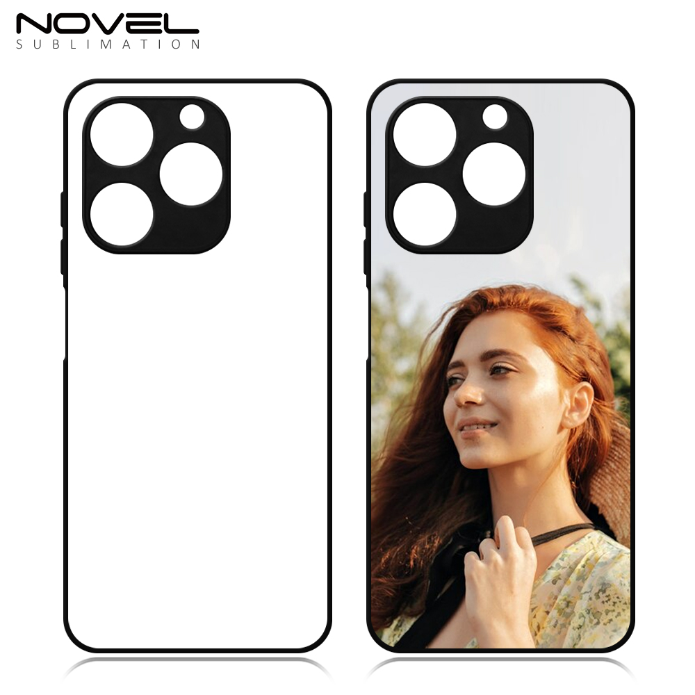 Smooth Sides!!! For Itel A50C/A06,A50,Itel A70 4G 2D TPU Phone Case Soft Silicone Phone Shell With Aluminum Insert For Sublimation Printing