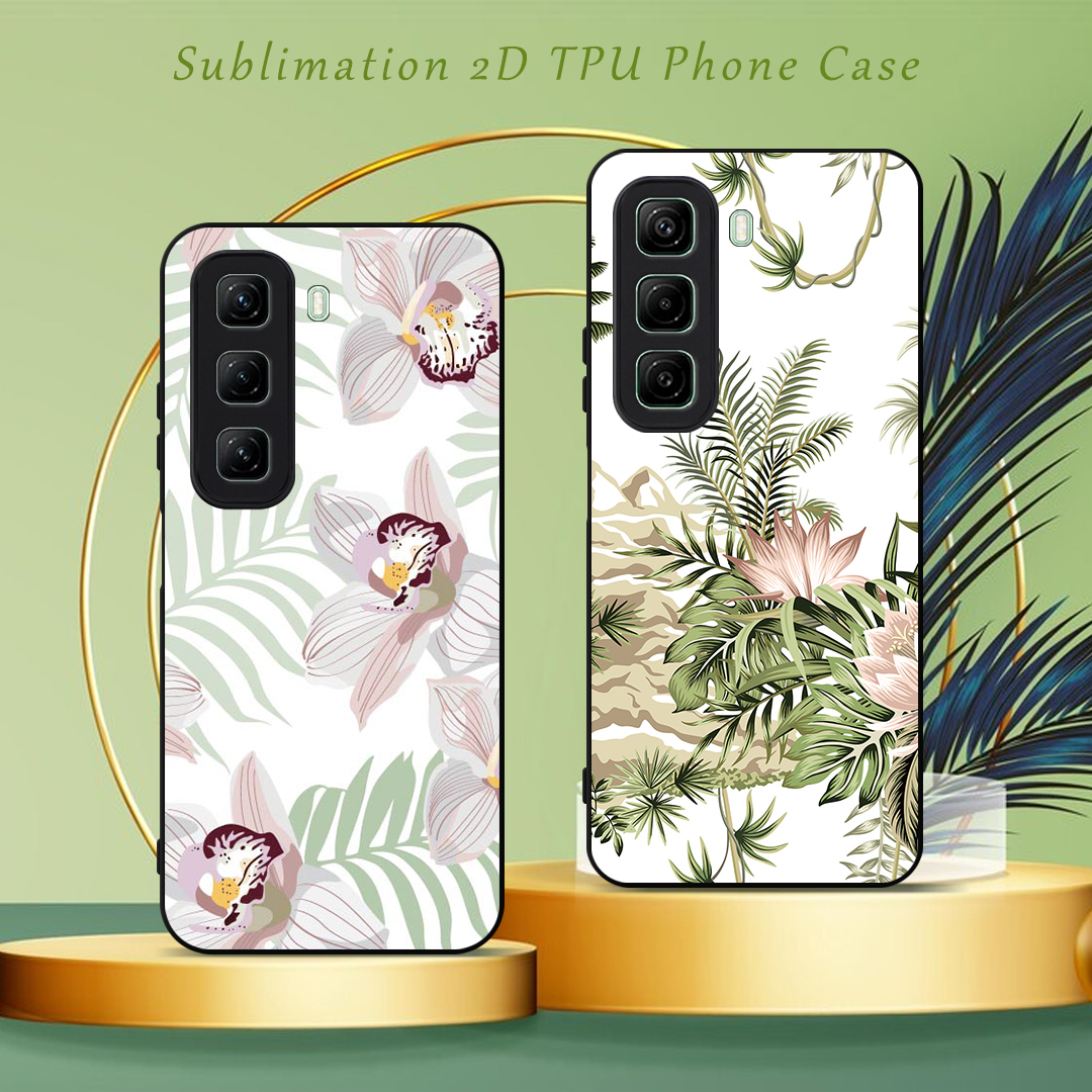 Sublimation 2D TPU Phone Case for Infinix Hot 10 Lite,Infinix Hot 30 Play,Infinix Hot 50 Series with Aluminum Insert