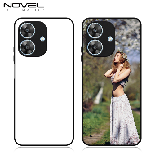 For Realme Note 60 Sublimation Customized 2D TPU Phone Case With Metal Insert Phone Cover