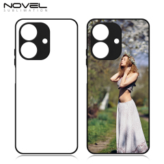 For Realme Note 60 Sublimation Customized 2D TPU Phone Case With Metal Insert Phone Cover