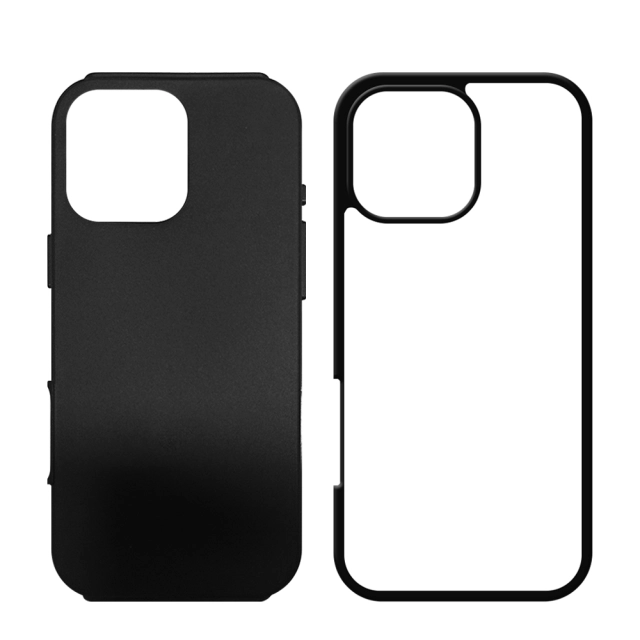 For iPhone 16 /15/14 Series Strong Protection Sublimation 2D 2IN1 Case Heavy Duty Phone Case