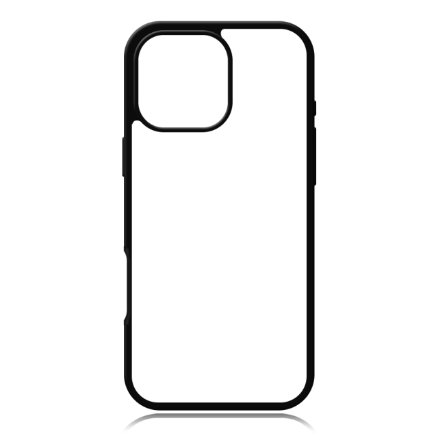 For iPhone 16 /15/14 Series Strong Protection Sublimation 2D 2IN1 Case Heavy Duty Phone Case