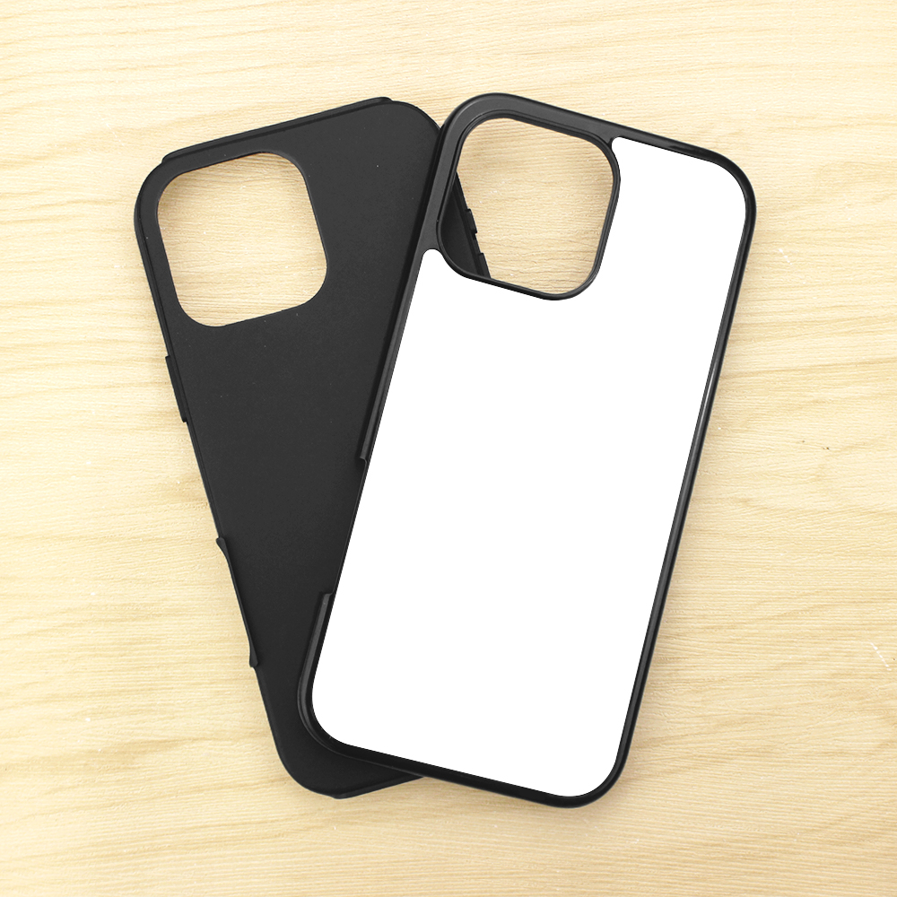 For iPhone 16 /15/14 Series Strong Protection Sublimation 2D 2IN1 Case Heavy Duty Phone Case