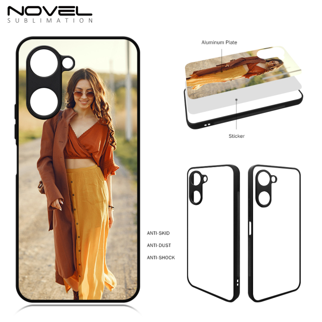 For Vivo T3 Lite Sublimation 2D TPU Phone Case Customized Phone Shell