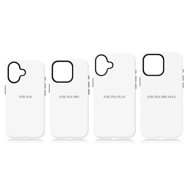 New arrival Sublimation 3D 2in1 Coated Magsafe Phone Case For iPhone 13,14,15,16 Series Support Wireless Charging