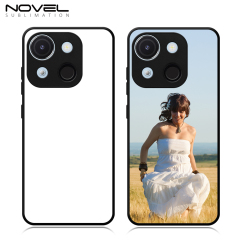 Smooth Sides!!! For Itel A50C/A06,A50,Itel A70 4G 2D TPU Phone Case Soft Silicone Phone Shell With Aluminum Insert For Sublimation Printing