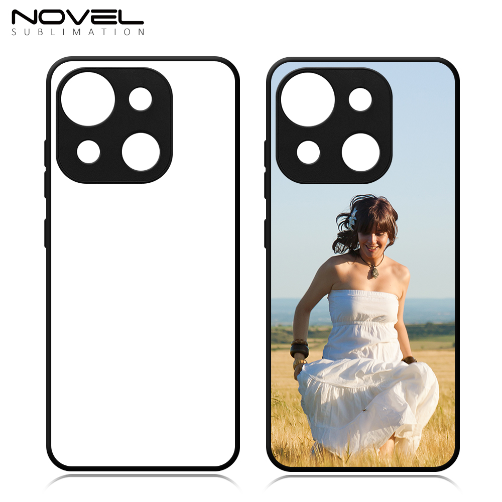 Smooth Sides!!! For Itel A50C/A06,A50,Itel A70 4G 2D TPU Phone Case Soft Silicone Phone Shell With Aluminum Insert For Sublimation Printing