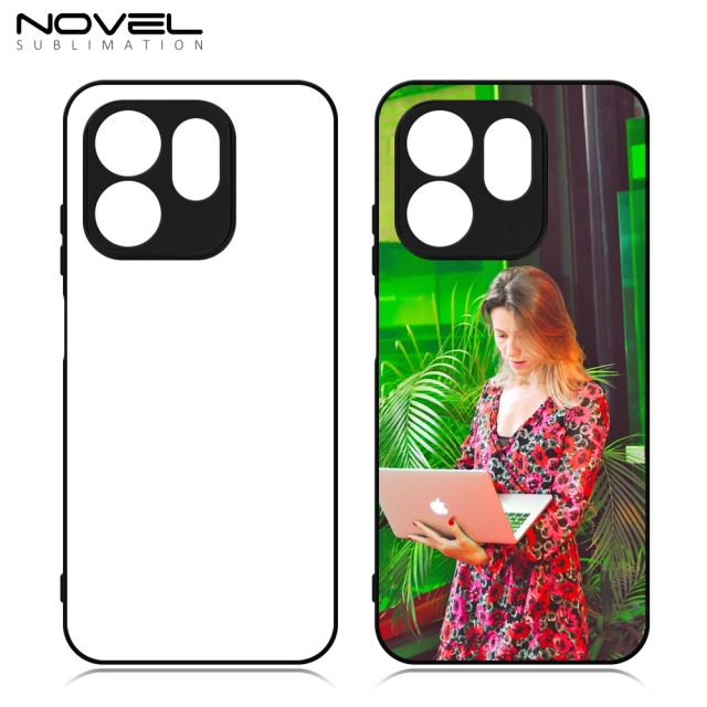 New Arrival Sublimation 2D TPU Phone Case for Infinix Hot 50i/Smart 9 with Aluminum Insert