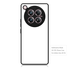 New Arrival Sublimation 2D TPU Phone Case for Infinix Zero 30 Series with Aluminum Insert