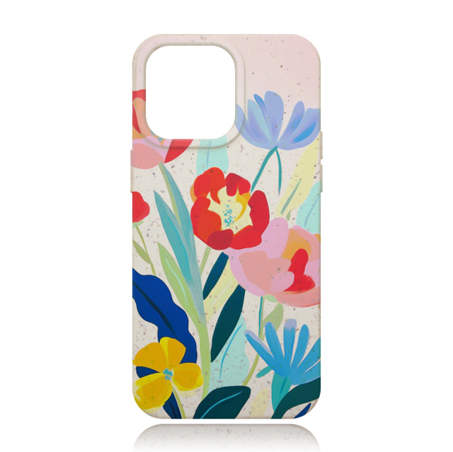 New Arrival For iPhone 16,15,14 Series Printable UV Biodegradable Wheat Straw Mobile Phone Cases