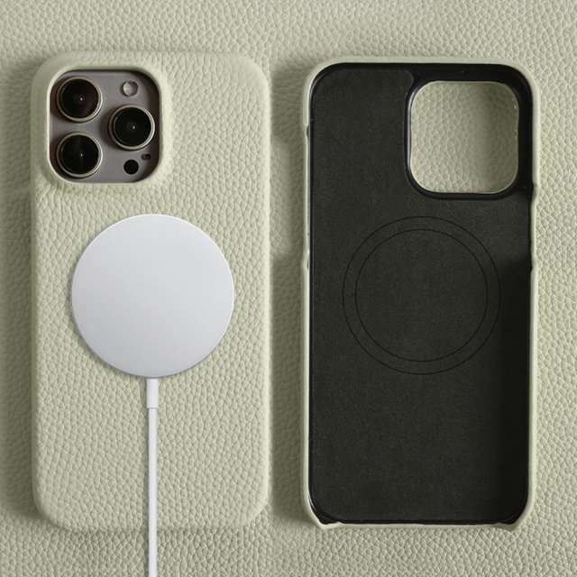 New Arrival Genuine Leather Magnetic Phone Case for iPhone 16,15,14,13 Series 17 Colors Available