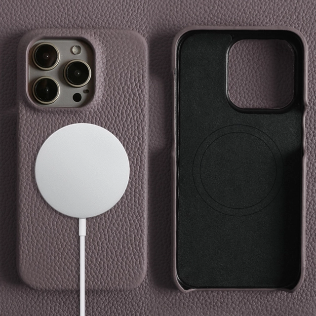 New Arrival Genuine Leather Magnetic Phone Case for iPhone 16,15,14,13 Series 17 Colors Available