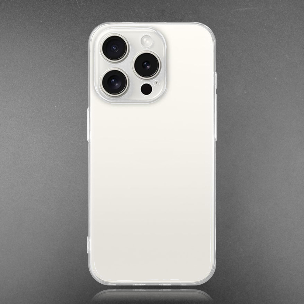 UV Printable Phone Case for iPhone 17,16,15,14,13 Series Transparent Soft TPU Phone Case