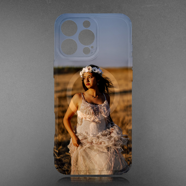 Combining Hight-transparency Acrylic and TPU All-inclusive Anti-drop Mobile Phone Case with Magnetic Adsorption for iPhone 16 Series