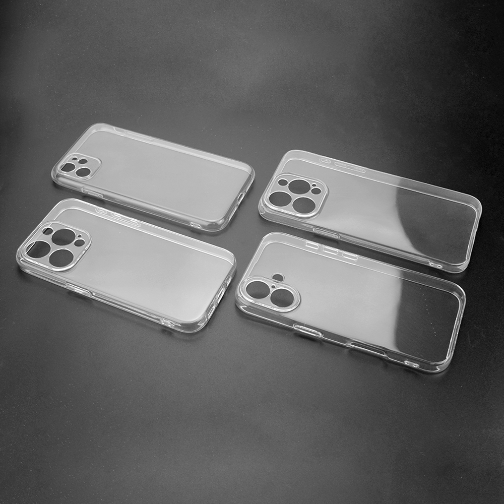 UV Printable Phone Case for iPhone 17,16,15,14,13 Series Transparent Soft TPU Phone Case