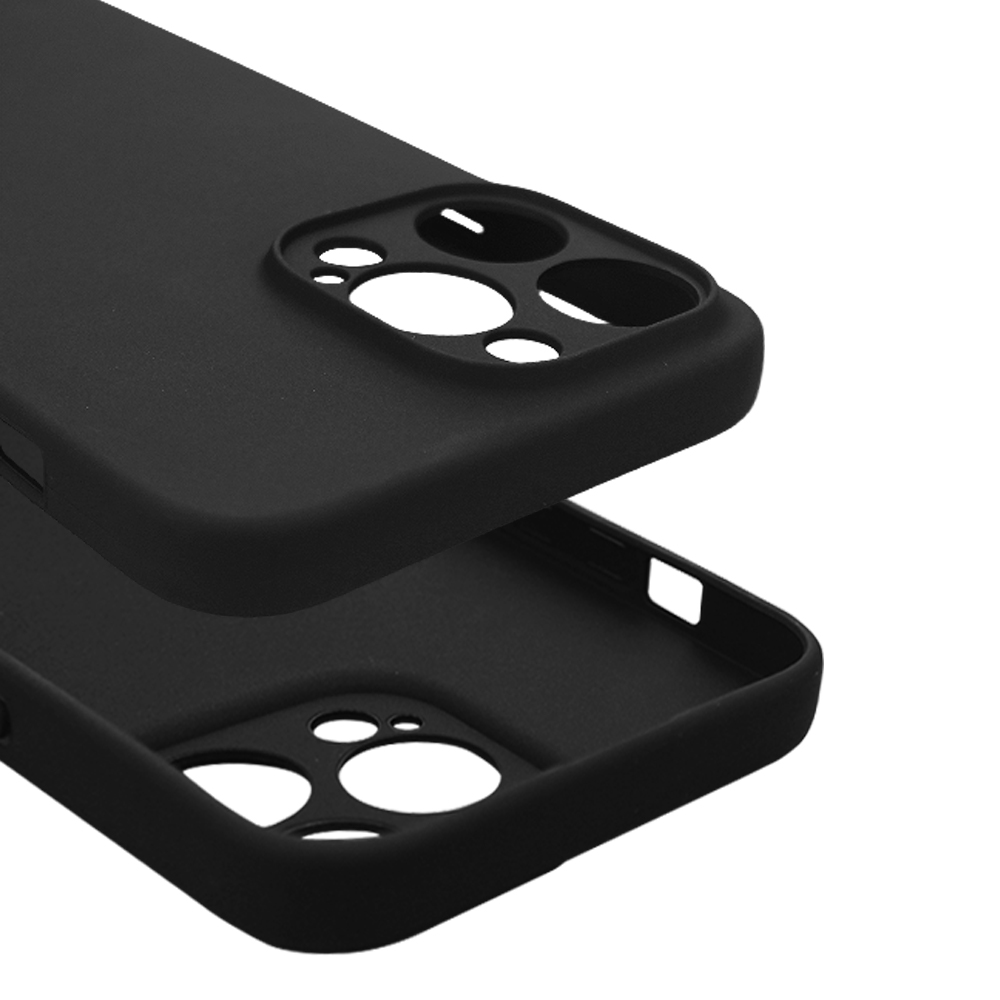 UV Printable Black Matte Phone Case for iPhone 16,15,14,13 Series Transparent Soft TPU Phone Case