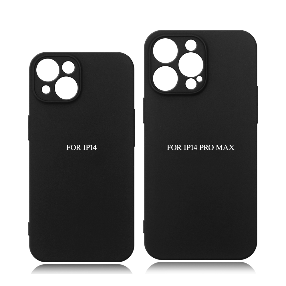 UV Printable Black Matte Phone Case for iPhone 16,15,14,13 Series Transparent Soft TPU Phone Case