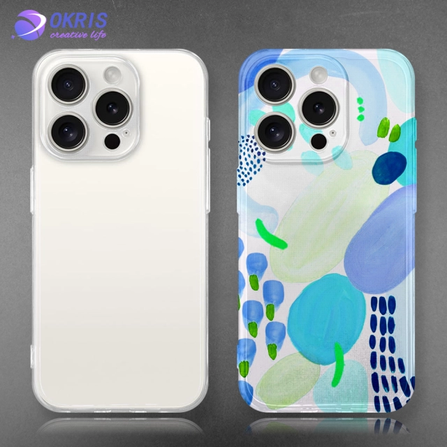 UV Printable Phone Case for iPhone 16,15,14,13 Series Transparent Soft TPU Phone Case