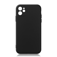 Luquid Silicone Black Phone Case UV Printable Phone Case for iPhone 16,15,14,13 Series