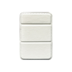 New Arrival Sublimation PU Leather Card Holder with Stand Adhesive and Magnetic Style Available