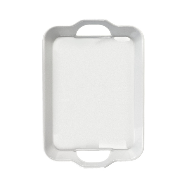 New Arrival Sublimation Plastic Serving Dinner Tray with Handle Food Tray Stackable Party Trays for Dinner Snacks