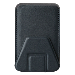 New Arrival PU Leather Card Holder with Adhesive Stick-on Stand Colorful Card Holder with Stand for Back of Phone