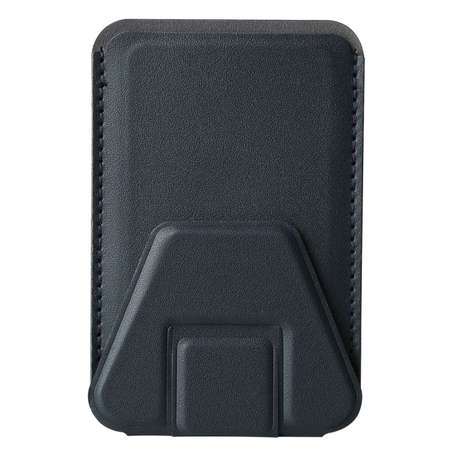 New Arrival PU Leather Card Holder with Adhesive Stick-on Stand Colorful Card Holder with Stand for Back of Phone