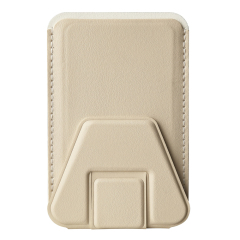 New Arrival PU Leather Card Holder with Adhesive Stick-on Stand Colorful Card Holder with Stand for Back of Phone