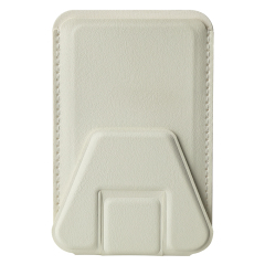 New Arrival PU Leather Card Holder with Adhesive Stick-on Stand Colorful Card Holder with Stand for Back of Phone