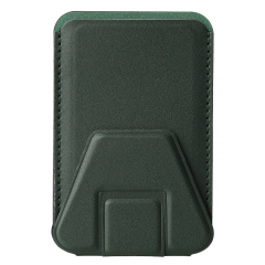 New Arrival PU Leather Card Holder with Adhesive Stick-on Stand Colorful Card Holder with Stand for Back of Phone