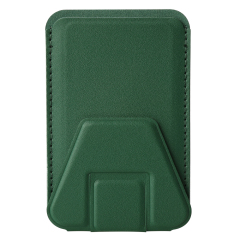 New Arrival PU Leather Card Holder with Adhesive Stick-on Stand Colorful Card Holder with Stand for Back of Phone