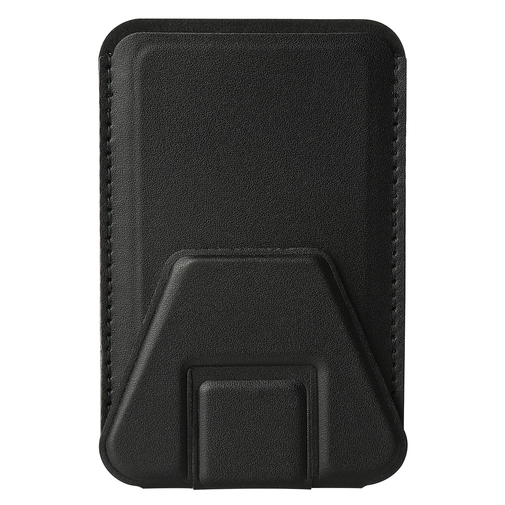 New Arrival PU Leather Card Holder with Adhesive Stick-on Stand Colorful Card Holder with Stand for Back of Phone