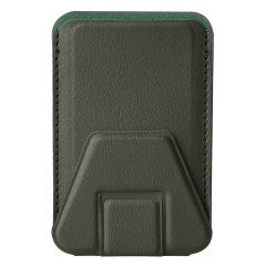 New Arrival PU Leather Card Holder with Adhesive Stick-on Stand Colorful Card Holder with Stand for Back of Phone