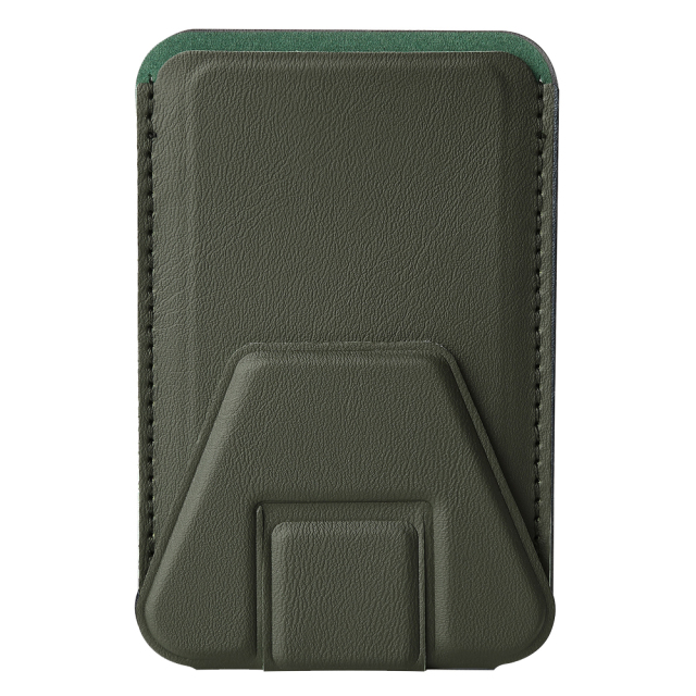 New Arrival PU Leather Card Holder with Adhesive Stick-on Stand Colorful Card Holder with Stand for Back of Phone