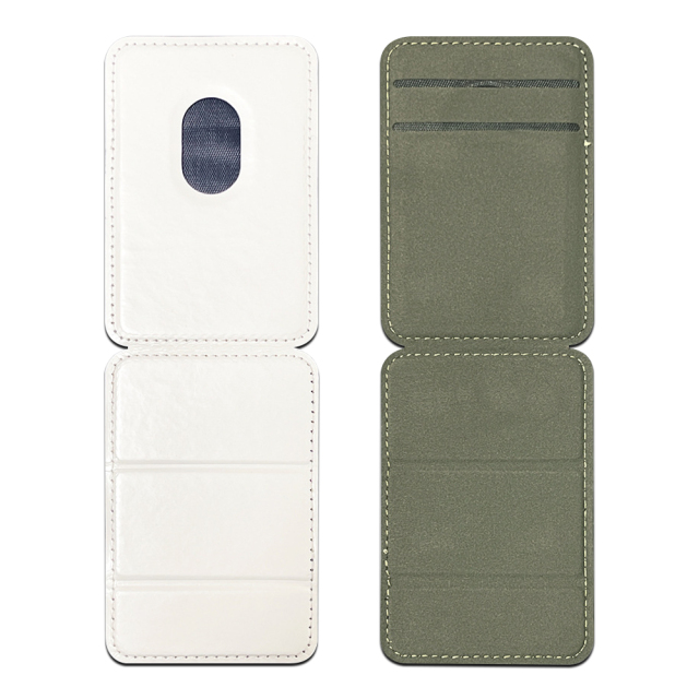 New Arrival Sublimation PU Leather Card Holder with Stand Adhesive and Magnetic Style Available