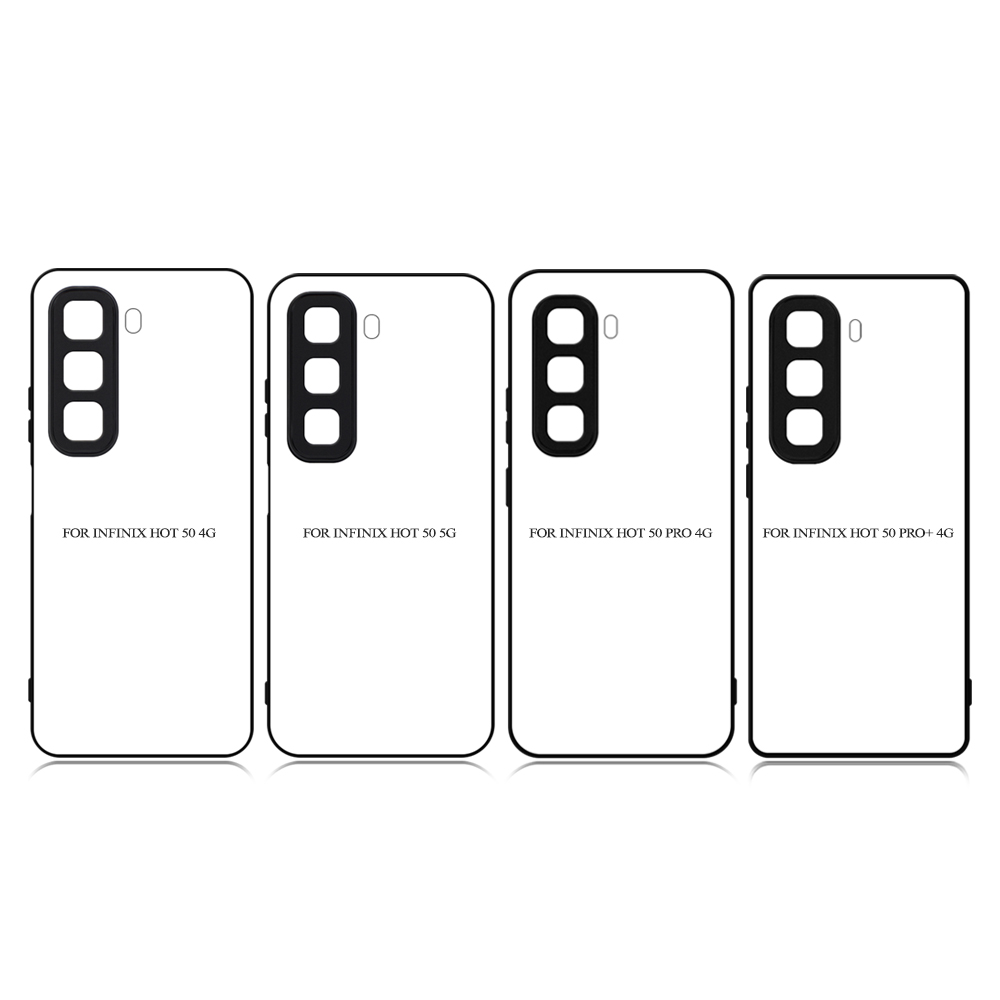 Sublimation 2D TPU Phone Case for Infinix Hot 10 Lite,Infinix Hot 30 Play,Infinix Hot 50 Series with Aluminum Insert