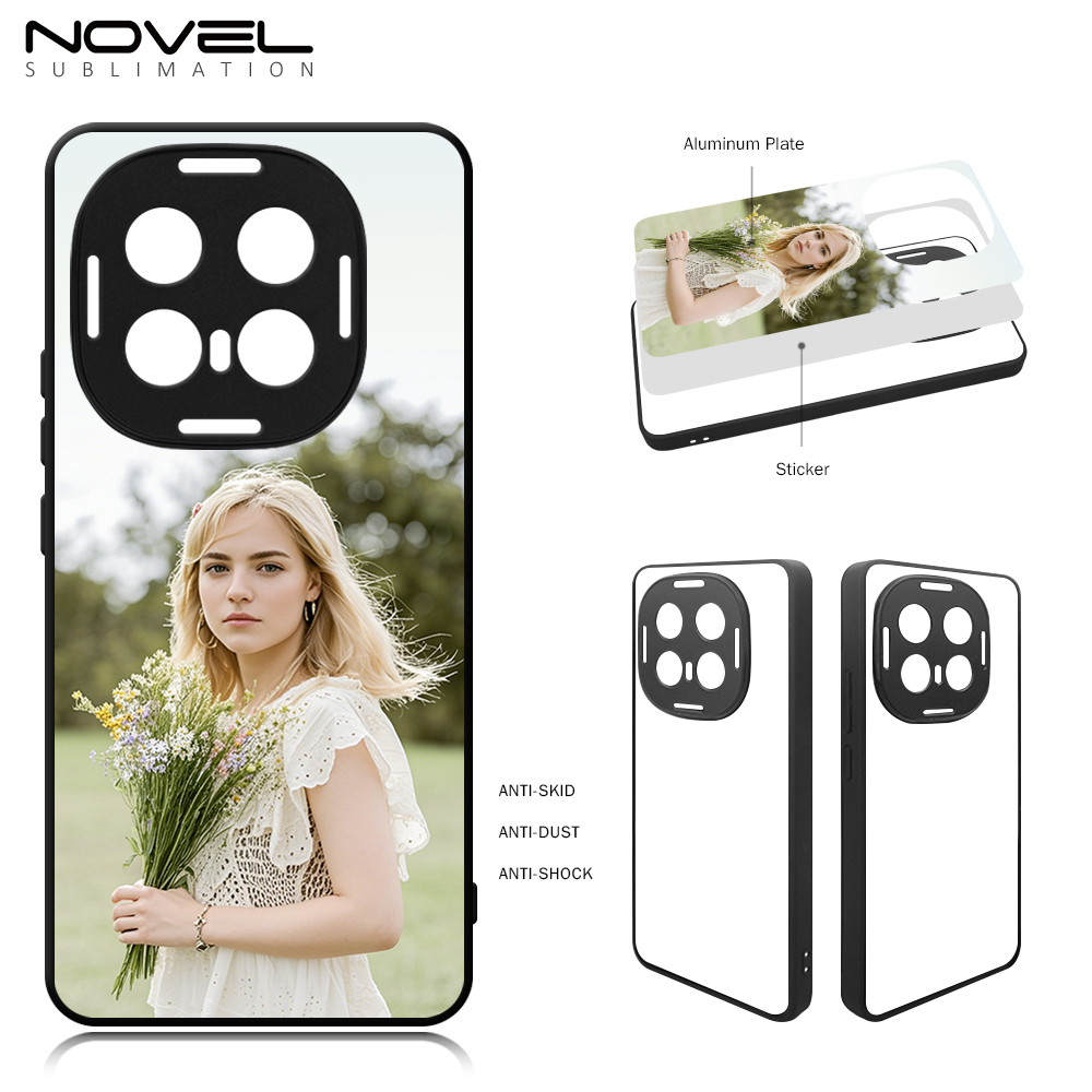 Smooth Sides!!! For Vivo IQOO 13 5G,IQOO 11 5G Custom Phone Case Soft Silicone 2D TPU+PC Phone Shell With Aluminum Insert For Submation Printing