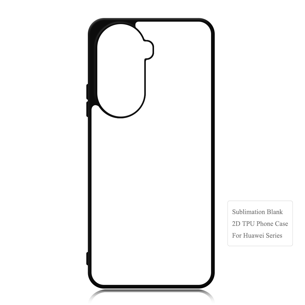 For Huawei Nova 13 Pro 5G,Nova 12 SE 5G,Huawei Nova Series Sublimation Blank Rubber 2D TPU Phone Case Cover
