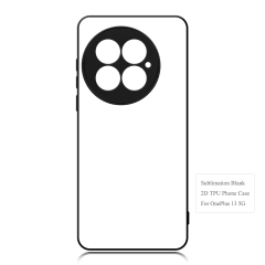 New Arrival For One Plus 13,11R 5G,One Plus12 Sublimation 2D TPU Phone Case With Aluminum Insert